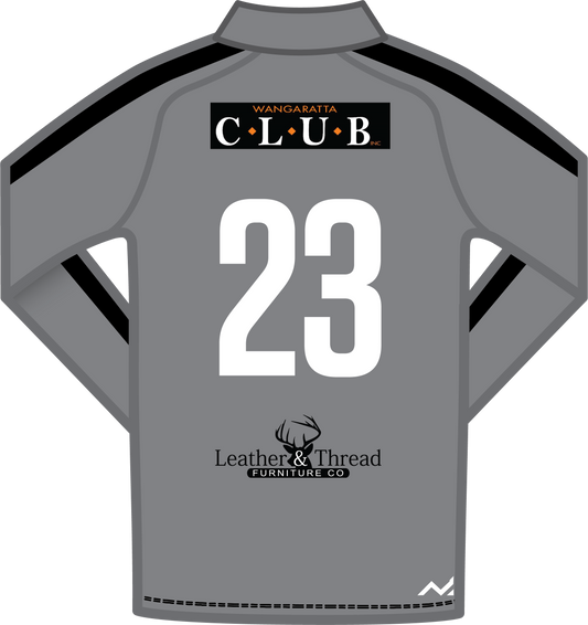 Wangaratta Magpies Cricket Club On Field Long Sleeve Polo