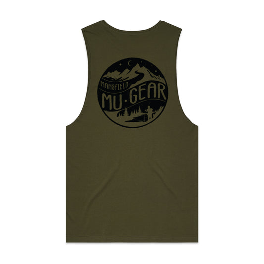 Hiking Logo Tanks (Back)