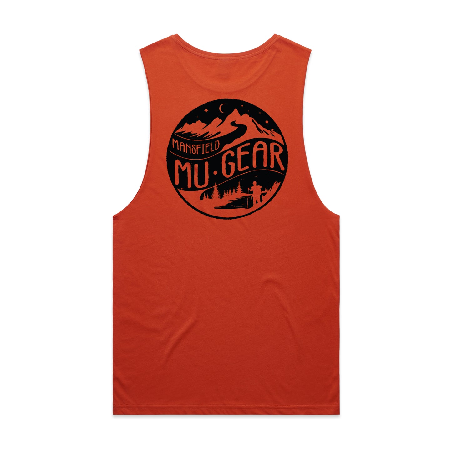 Hiking Logo Tanks (Back)