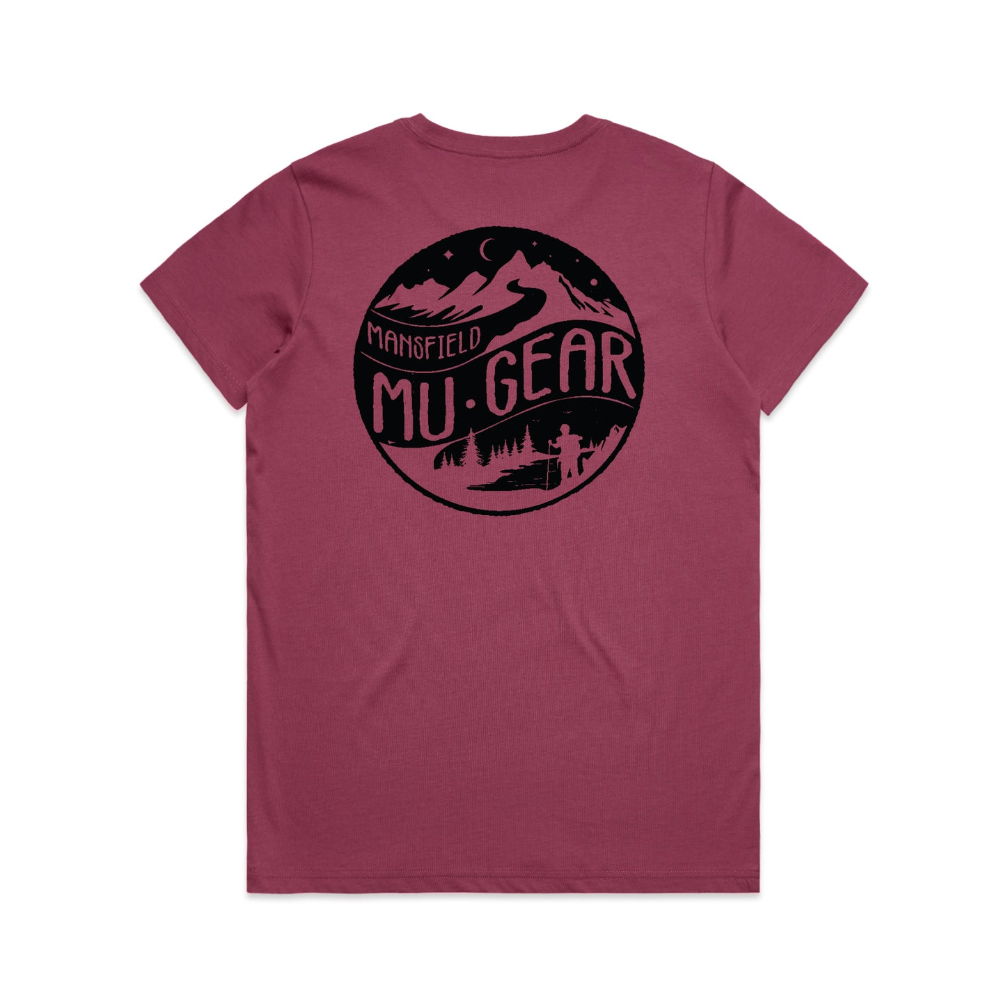 Hiking Maple Tee ( Back)