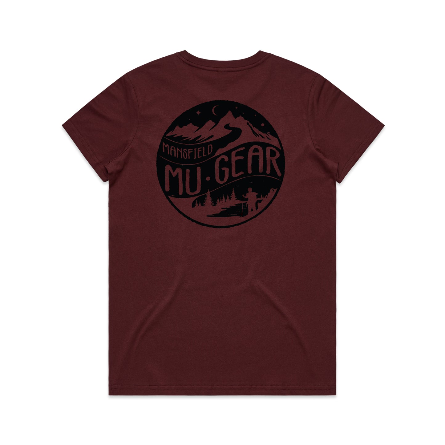 Hiking Maple Tee ( Back)