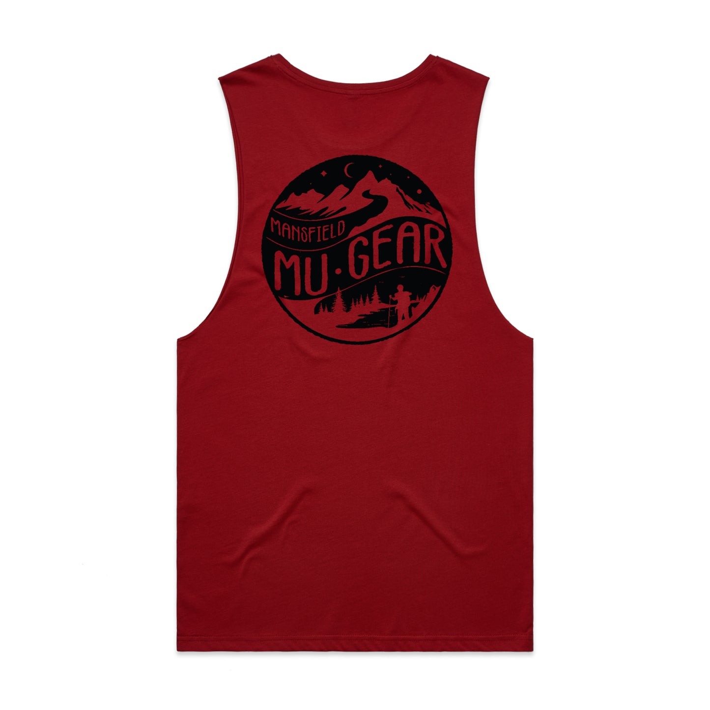 Hiking Logo Tanks (Back)