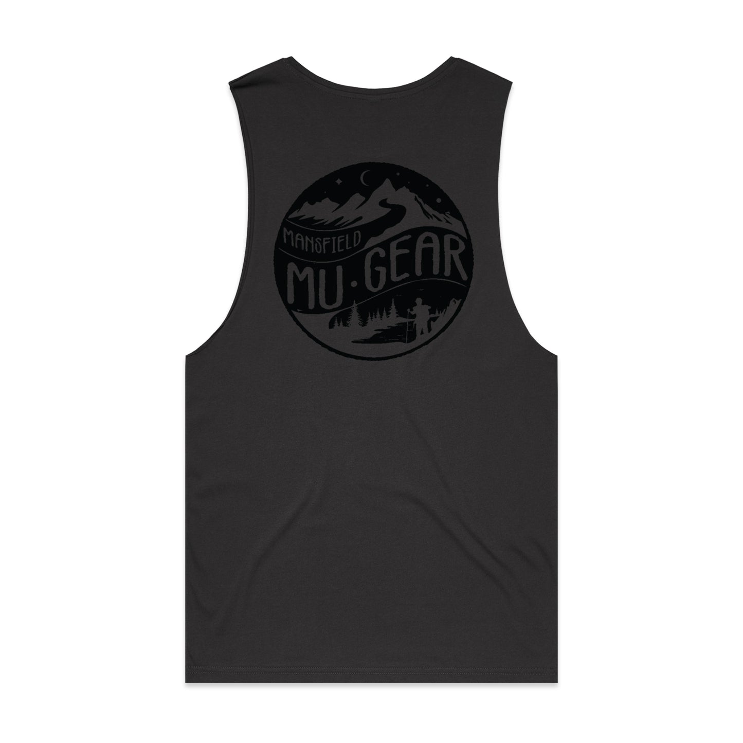 Hiking Logo Tanks (Back)