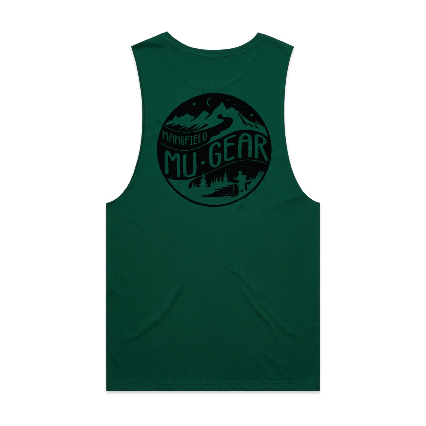 Hiking Logo Tanks (Back)
