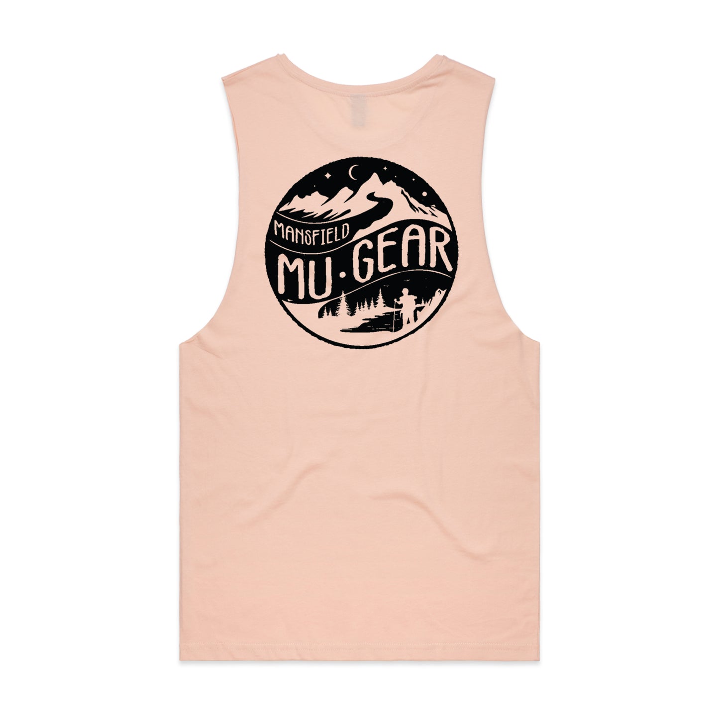 Hiking Logo Tanks (Back)