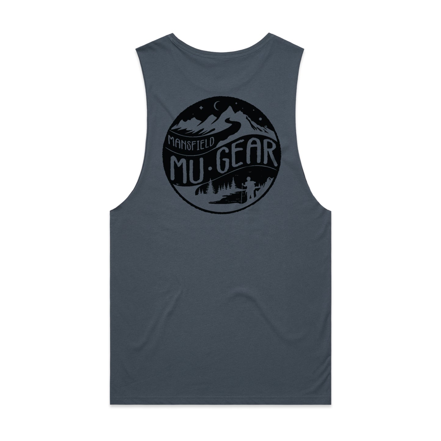 Hiking Logo Tanks (Back)