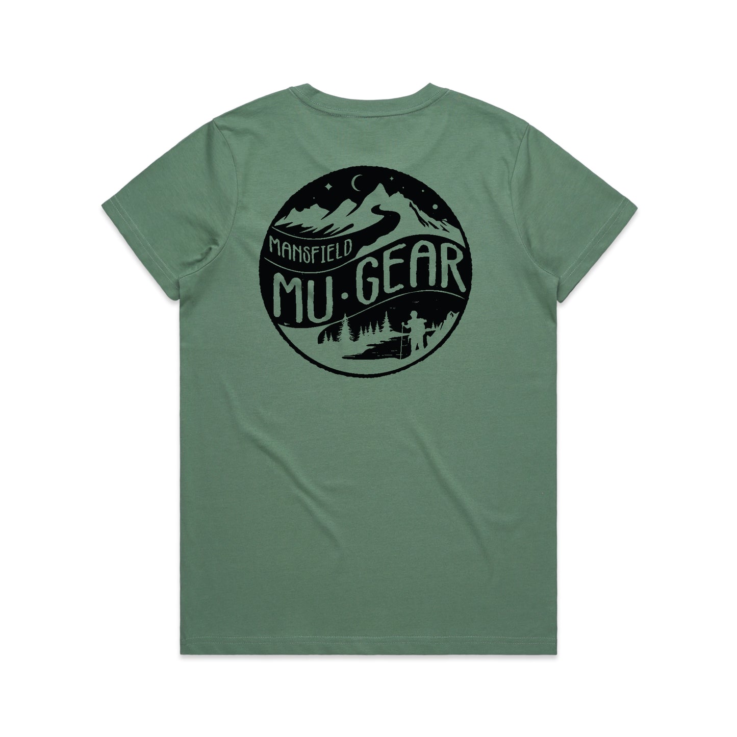 Hiking Maple Tee ( Back)