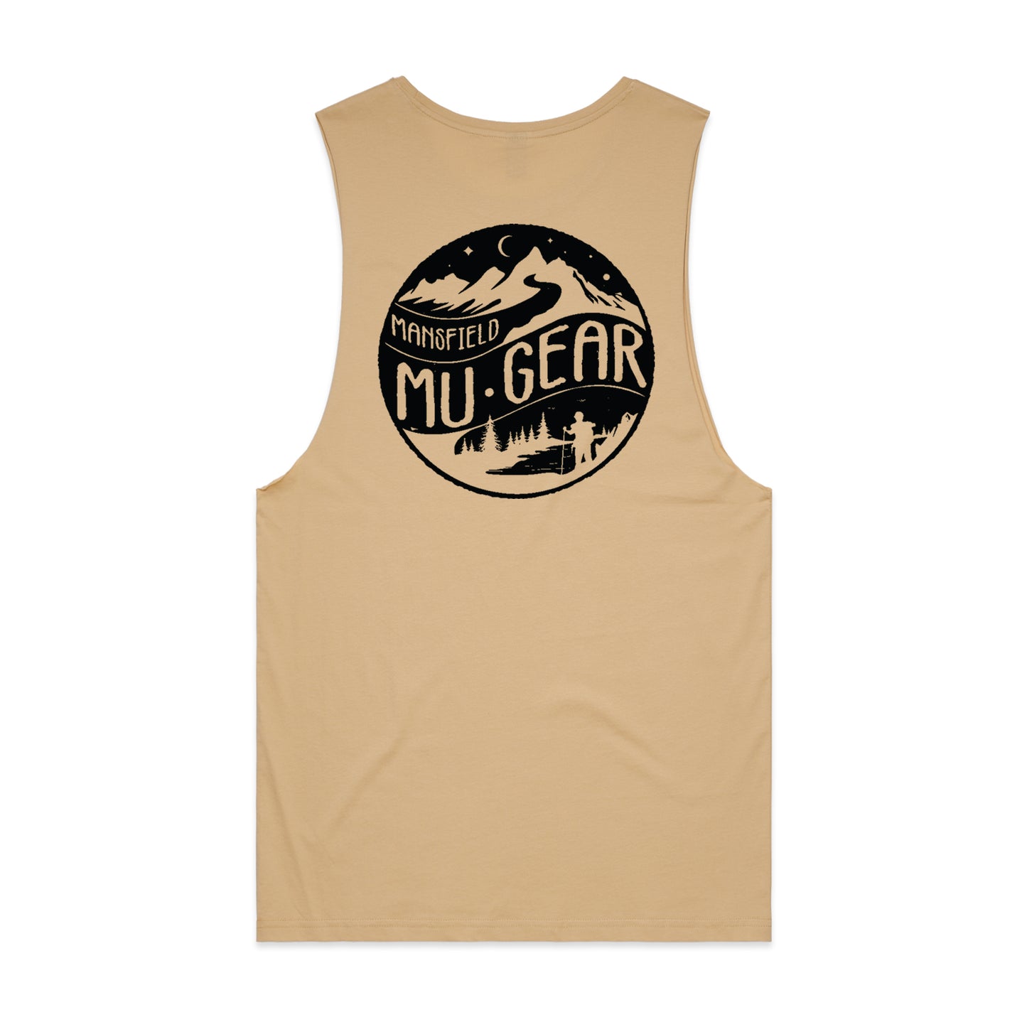 Hiking Logo Tanks (Back)