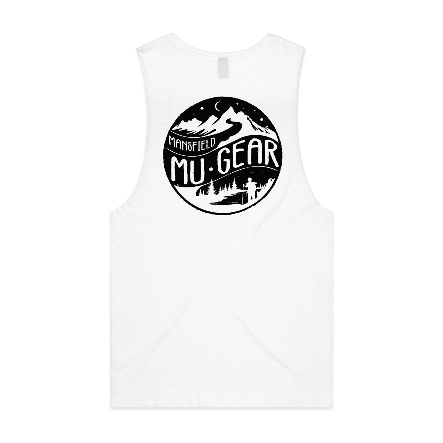 Hiking Logo Tanks (Back)