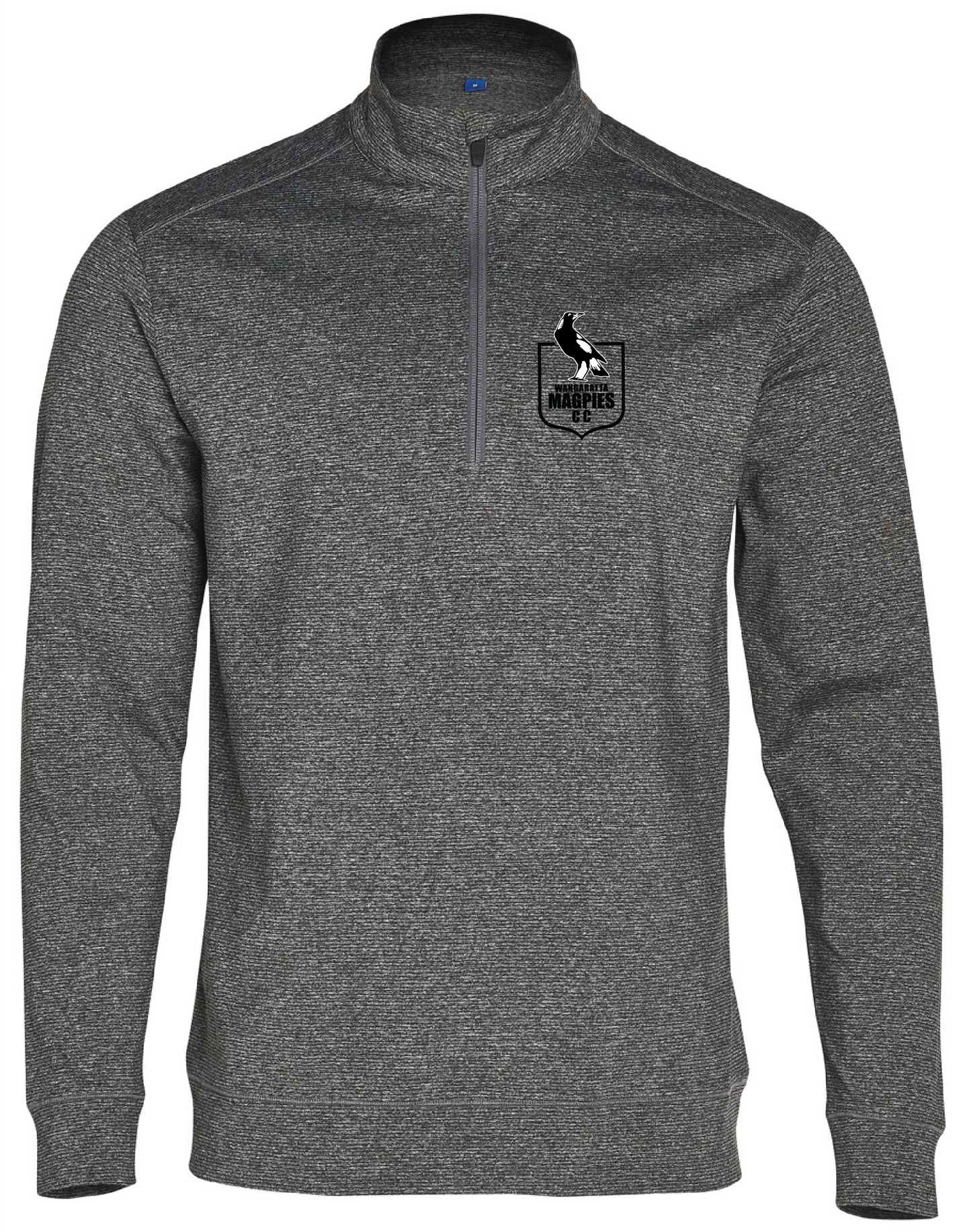 Wangaratta Magpies Cricket Club Ladies Half Zip Long Sleeve Sweat Top