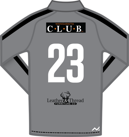 Wangaratta Magpies Cricket Club On Field Long Sleeve Polo