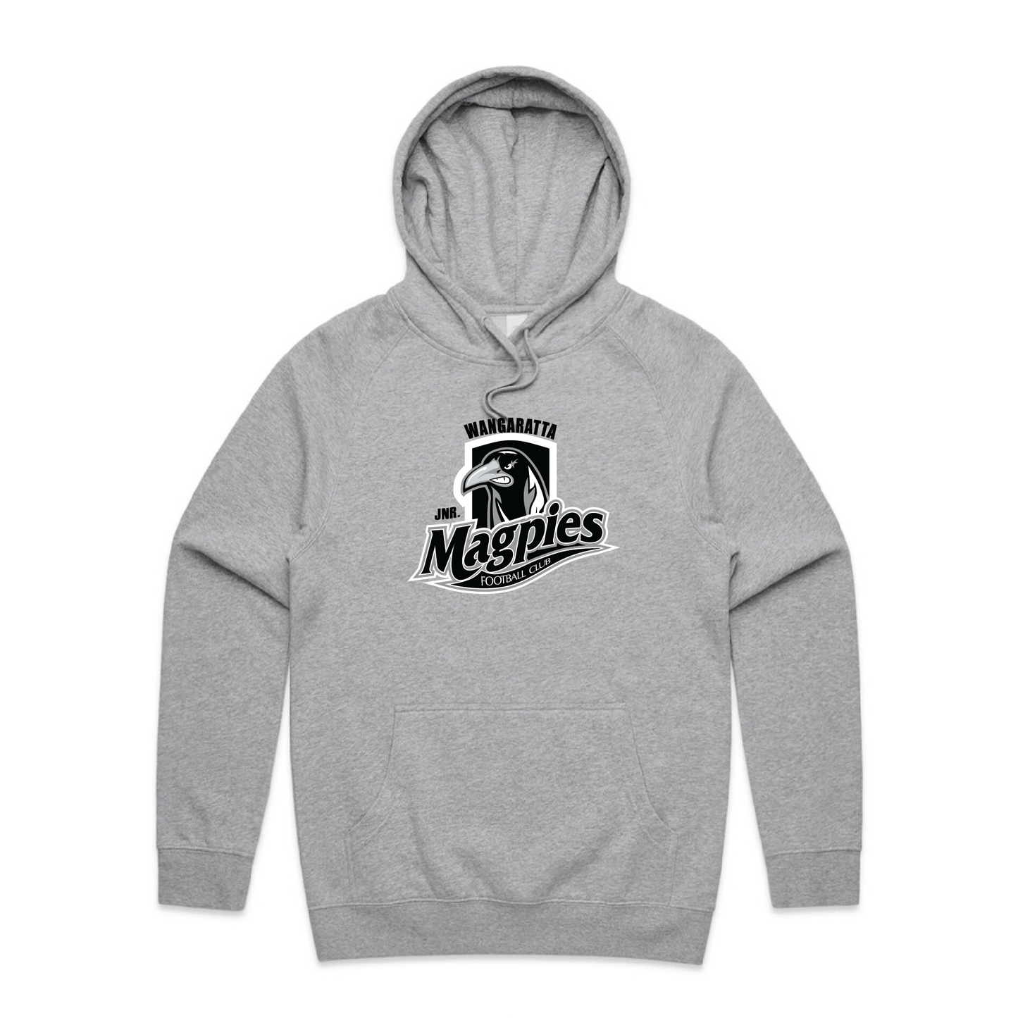 Wangaratta Magpies JFC Female Hoodie - Grey