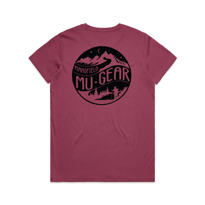 Hiking Maple Tee ( Back)