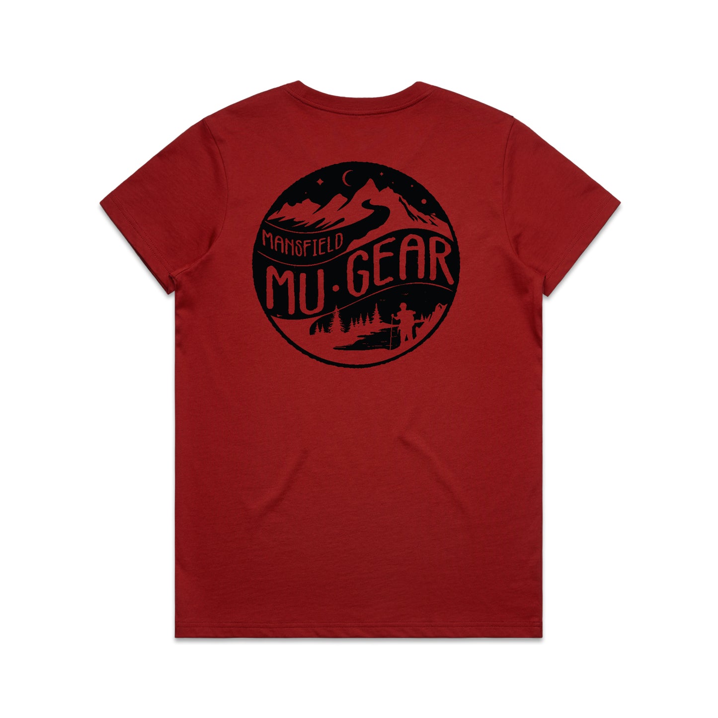 Hiking Maple Tee ( Back)