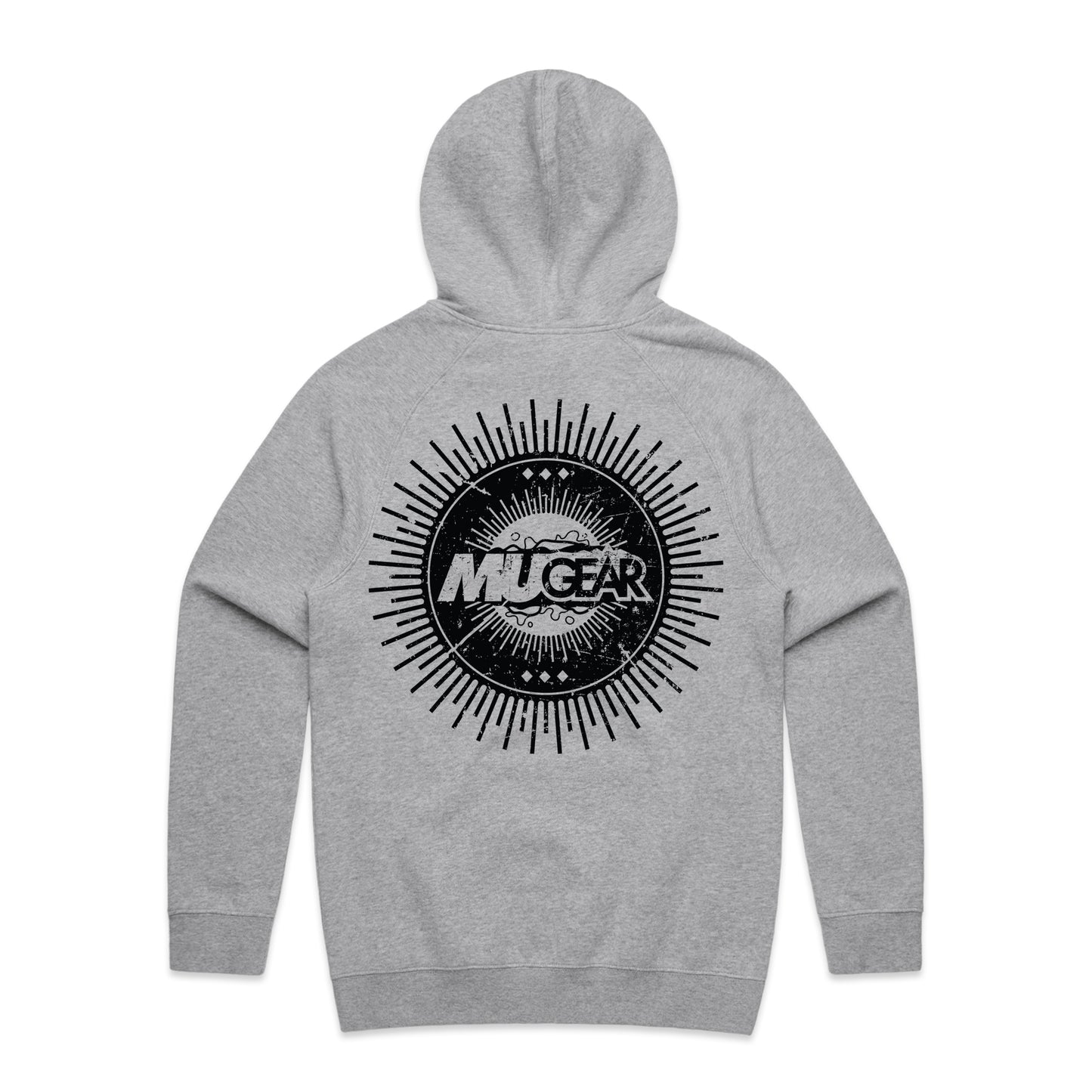 Shining Grunge Hoodie (Back)