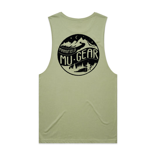 Hiking Logo Tanks (Back)